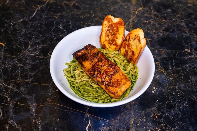 Chicken Pesto Spaghetti ($22.50)