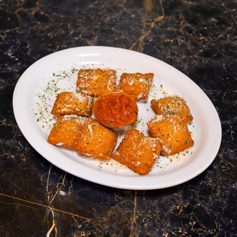 Savor our fresh ravioli